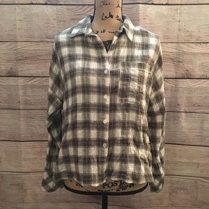 Sanctuary Wrinkle Button Down